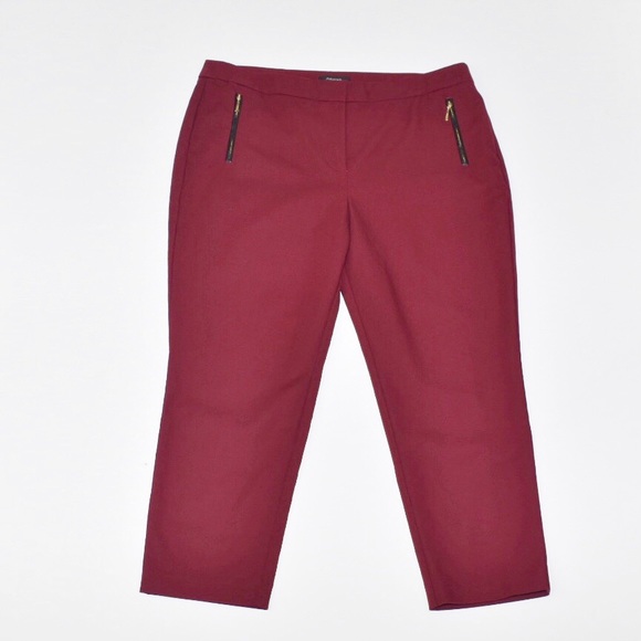 Autograph Mark & Spencer Petites Red Pants - Picture 1 of 5